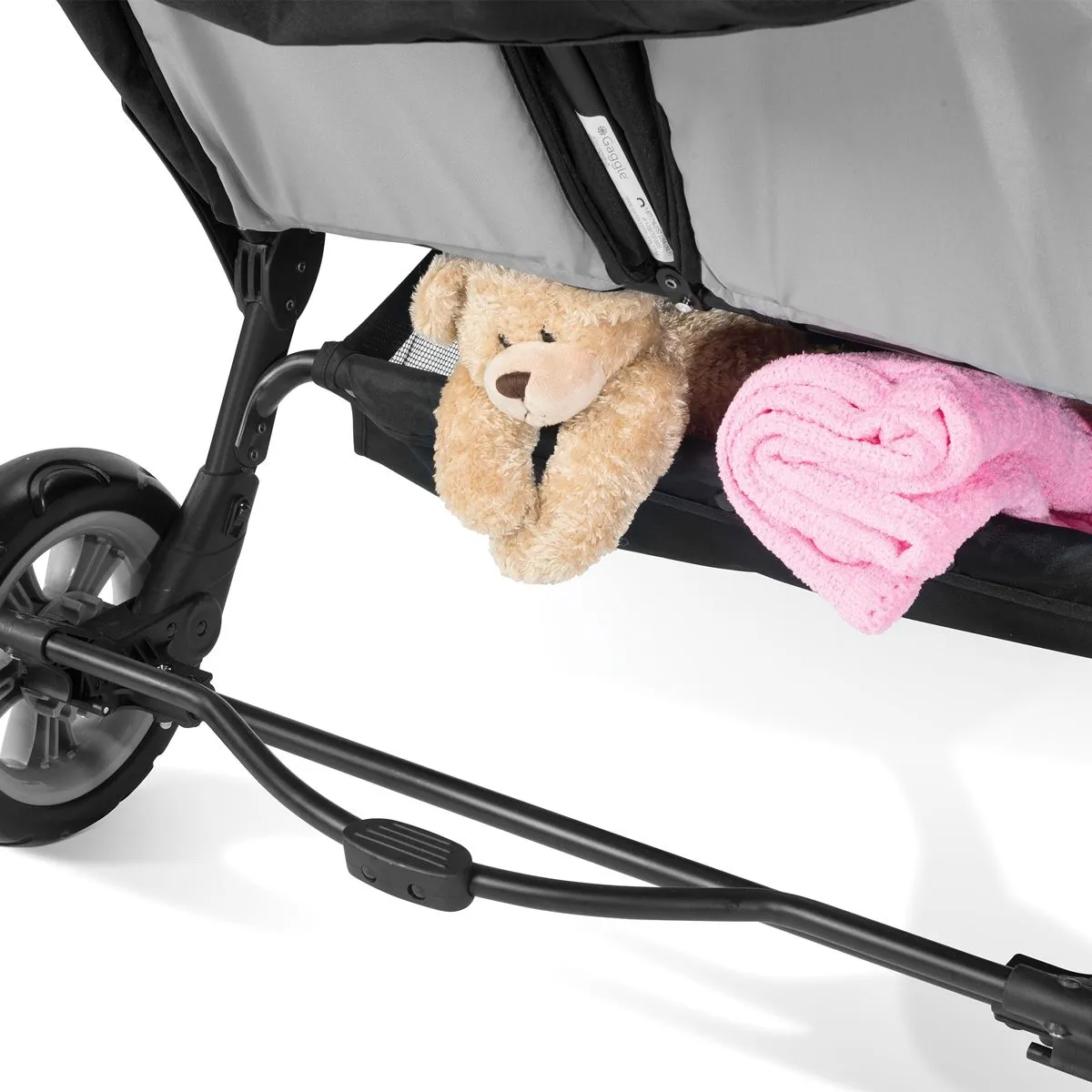 #18619 Gaggle® Quad Sport 4 Passenger Stroller, LIME