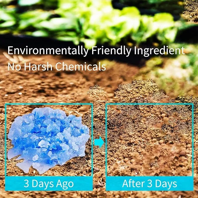 50 Packs Liquid Waste Gelling, Eco Deodorizing Gel Degradable Absorbent Poop Urine Gel for Outdoor Recreation Camping Toilet, Porta Potty Deodorizer Chemicals