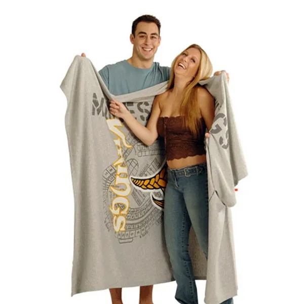 54 x 84 Screen Printed Oversized Sweatshirt Blanket (Q616211)