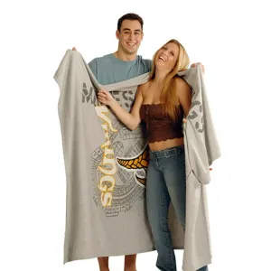 54 x 84 Screen Printed Oversized Sweatshirt Blanket (Q616211)