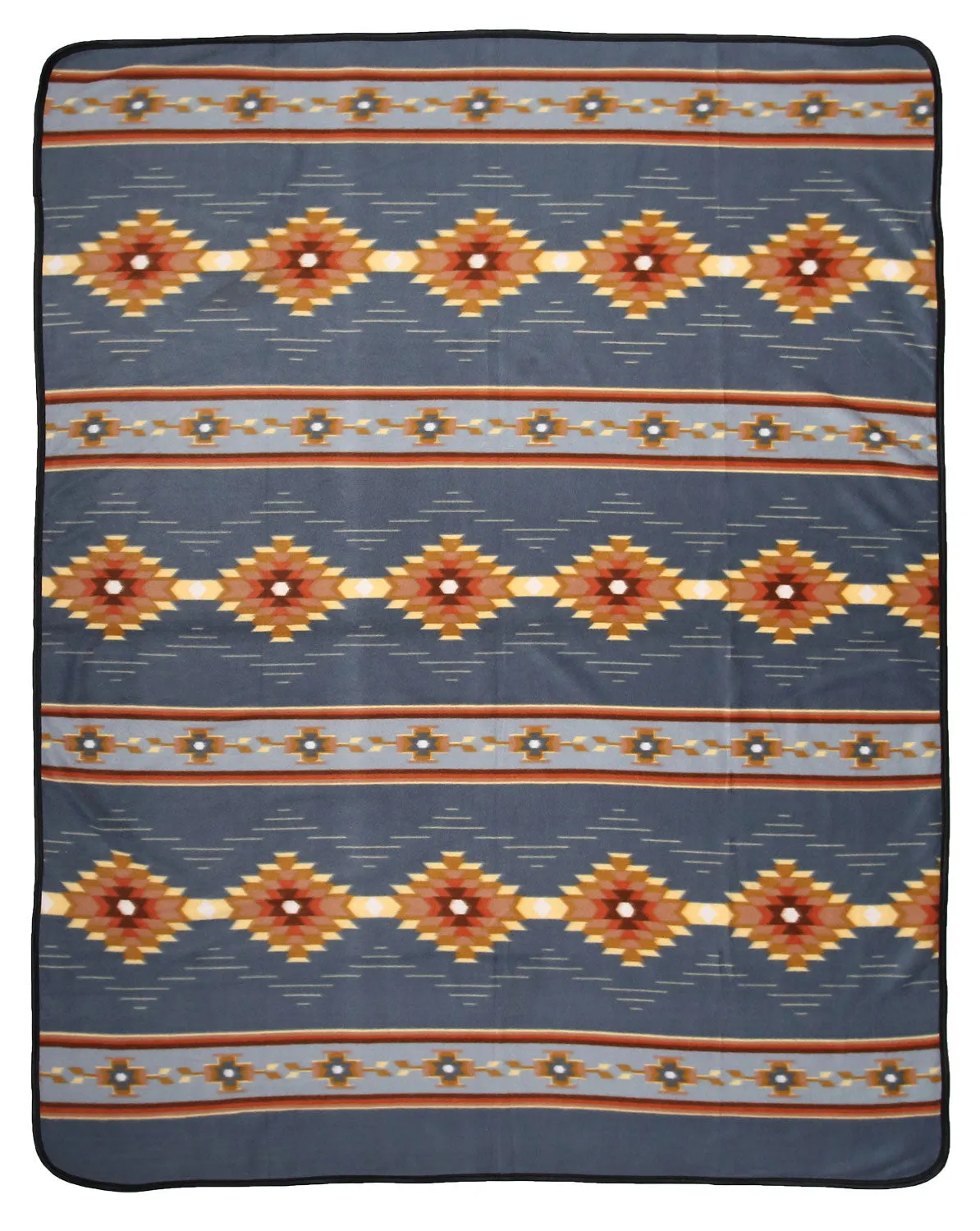 60" X 80" Fleece Lodge Blanket #38