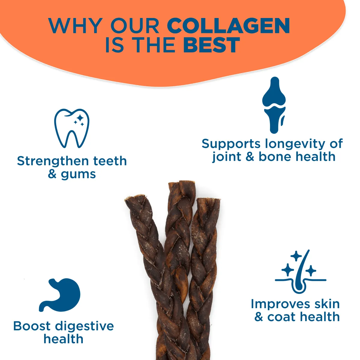 9-Inch Braided Collagen