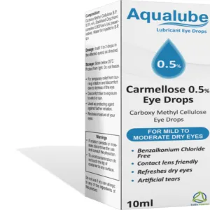 Aqualube Carmellose 0.5% Eye Drops 10ml (D)