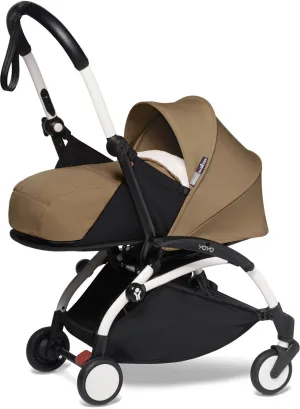 Babyzen YOYO2 Ultra Compact 0  Stroller - White / Toffee