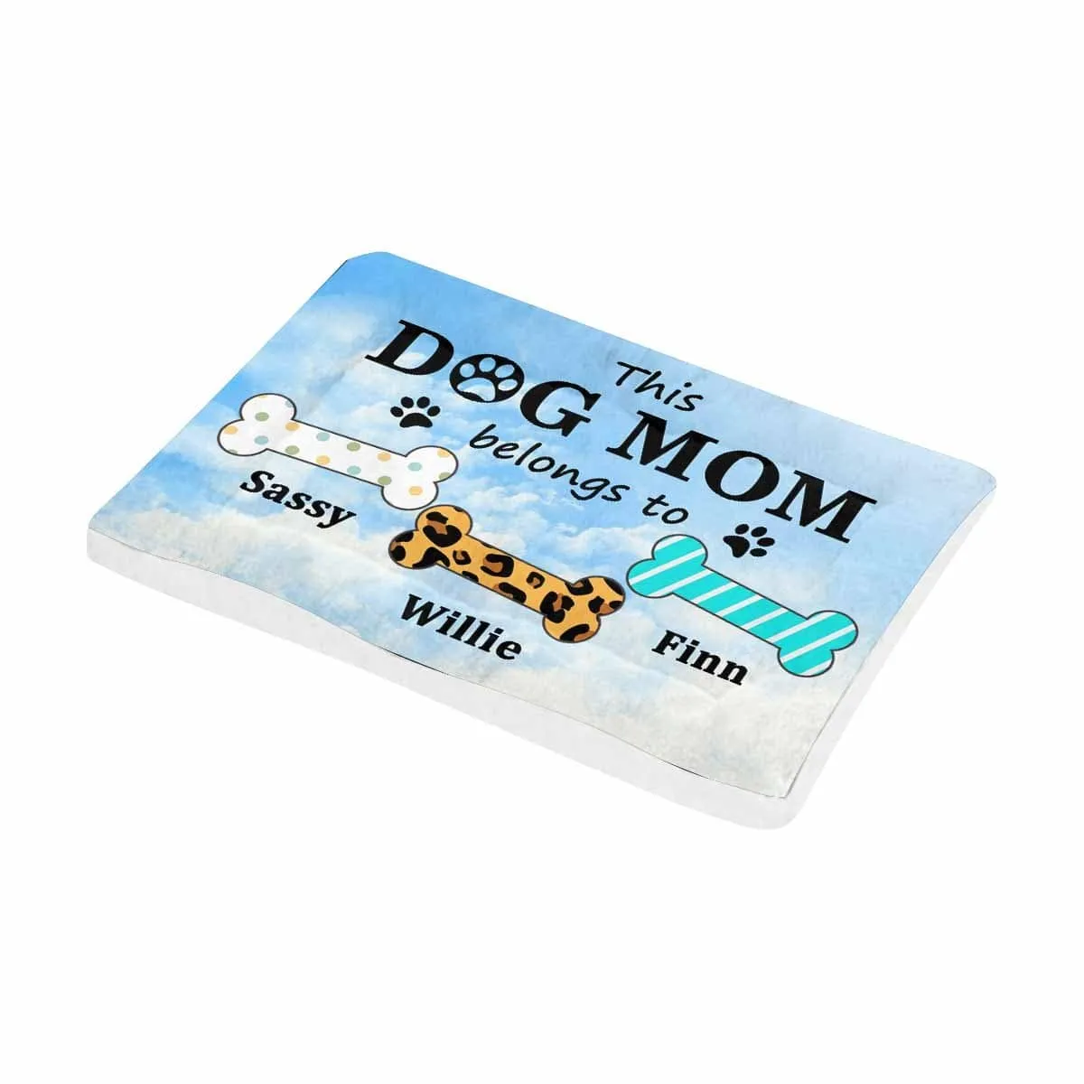 Custom Name Dog Mom Pet Pad