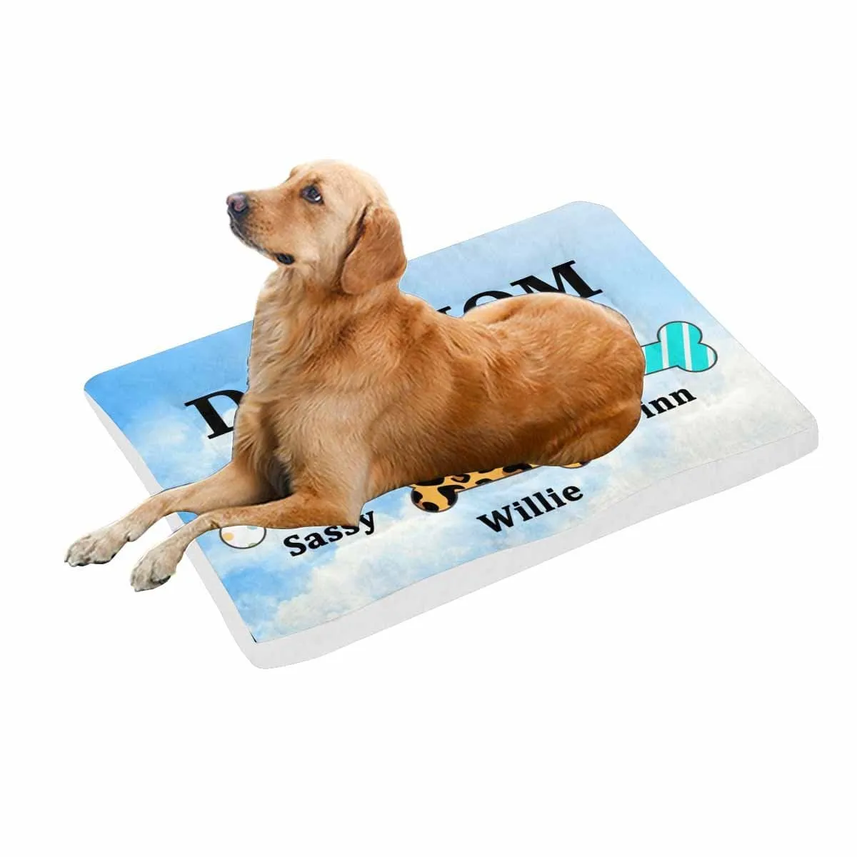 Custom Name Dog Mom Pet Pad