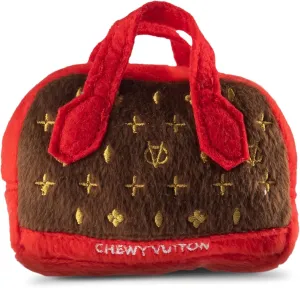 Dog Diggin Designs Runway Pup Collection | Unique Squeaky Parody Plush Dog Toys  Haute Couture Purses & Handbags