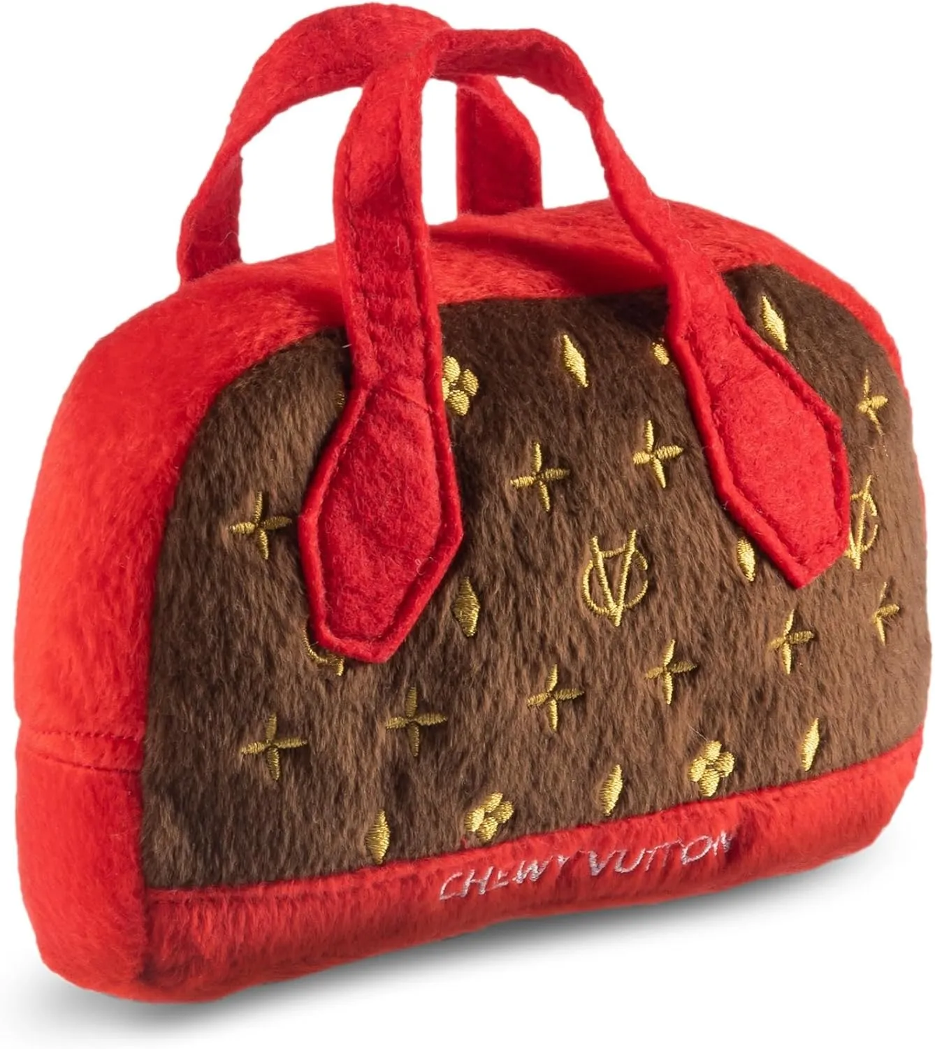 Dog Diggin Designs Runway Pup Collection | Unique Squeaky Parody Plush Dog Toys  Haute Couture Purses & Handbags