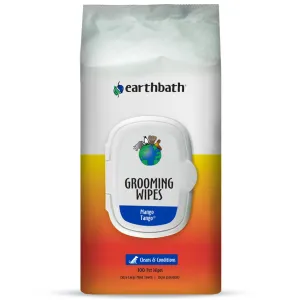 Earthbath Grooming Wipes Mango Tango 100Ct