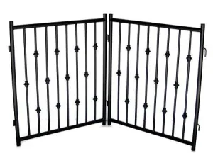 Emperor Rings 2 PC Freestanding Gate