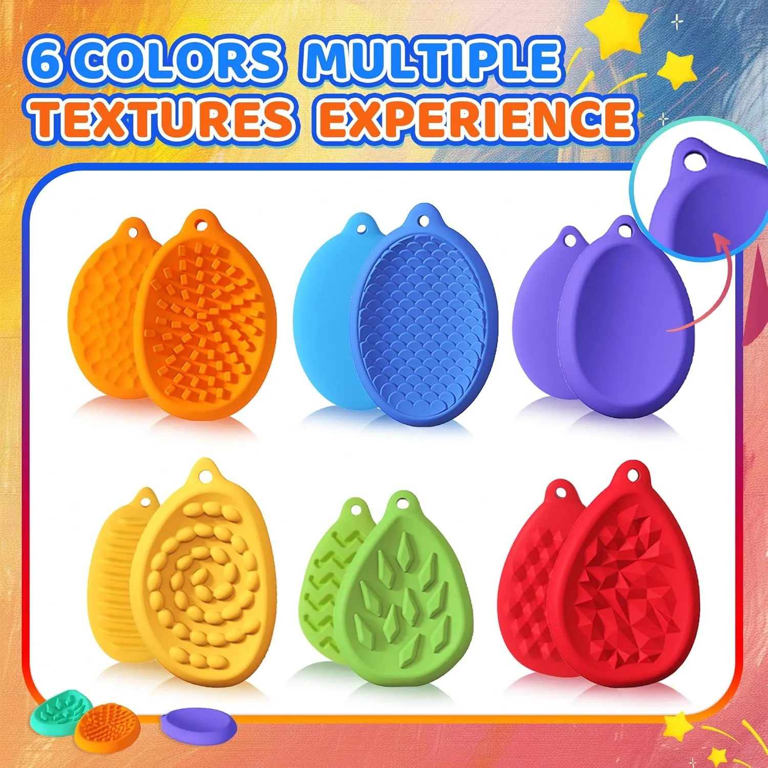 Fidget Toys Worry Stone for Kids 6  Nacklace  Figette  