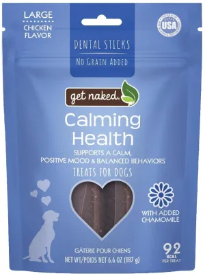 Get Naked Calming Health Dental Sticks Chicken Flavor Large