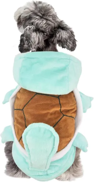 Halloween Turtle Shell Dog Costume for Small Large Dogs,Tortoise Christmas Pet Costume Party Dress Outfits,Winter Thick Fleece Dog Coat Jacket Clothes for Bulldog Labrador (Turtle, XXL)