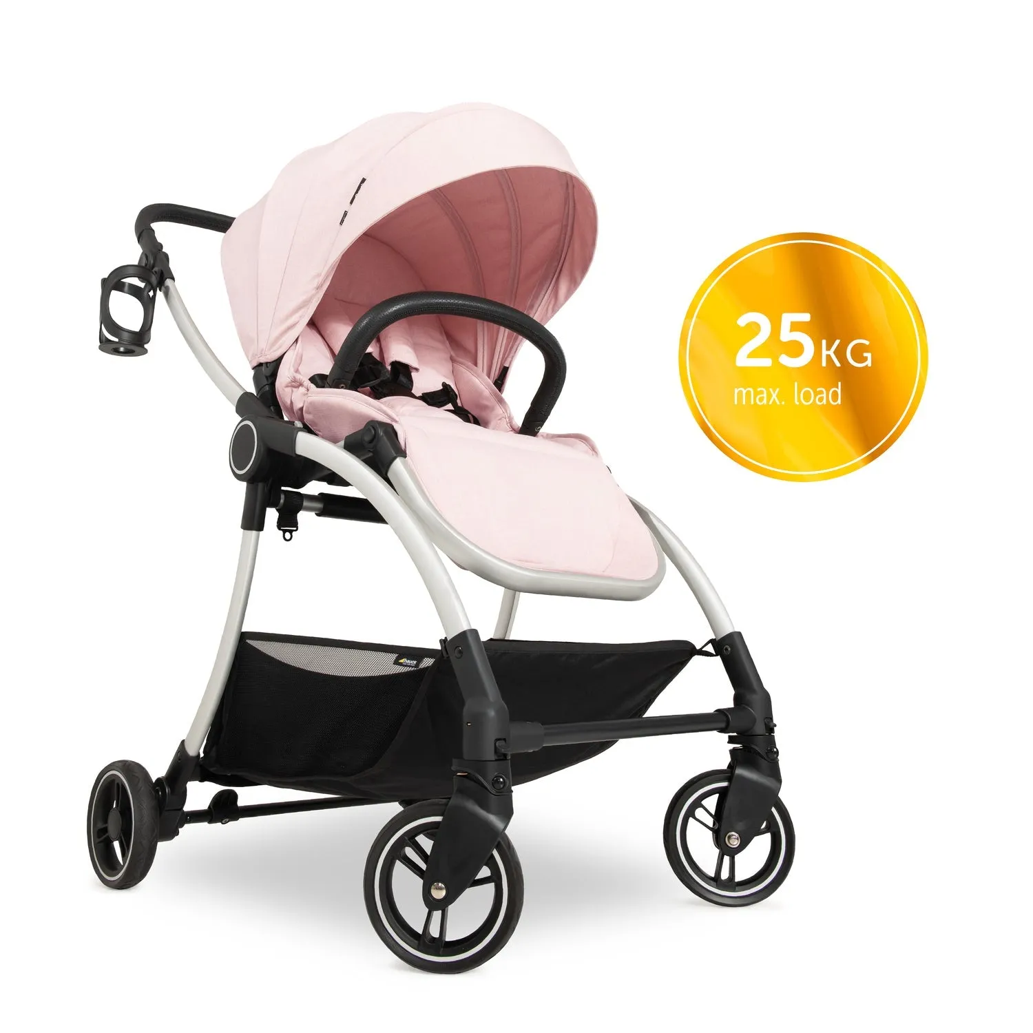 Hauck Eagle 4S Colibri Stroller (Pink): Lightweight, Travel System, Reversible
