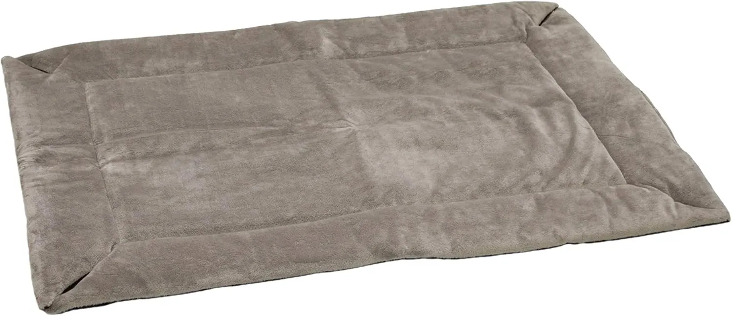 K&H Pet Products Self-Warming Dog Crate Pad, XL Self Heated Dog & Cat Bed Mat, Portable, Machine Washable, No Electric Needed, Adjustable Fit, Non-Slip Bottom - Extra-Large 48 X 32in Gray
