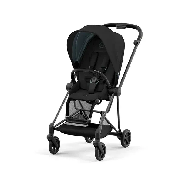 Mios 3 Stroller - Matte Black / Black