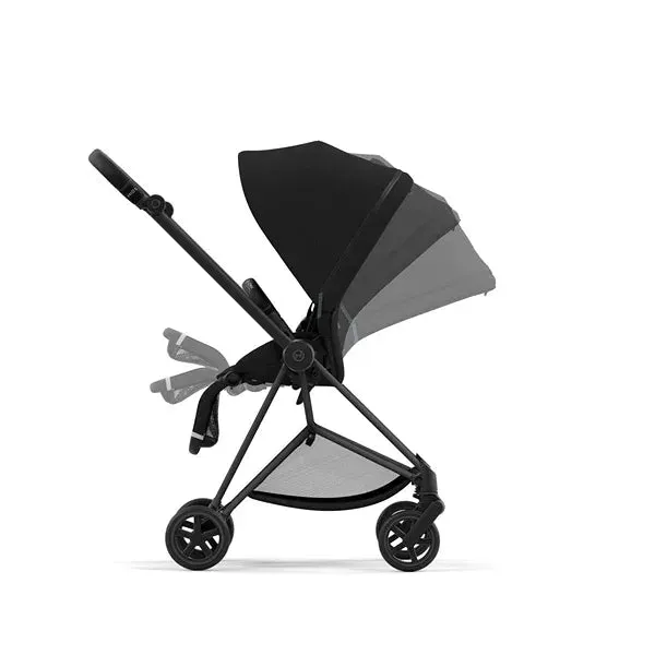 Mios 3 Stroller - Matte Black / Black