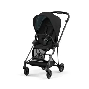 Mios 3 Stroller - Matte Black / Black