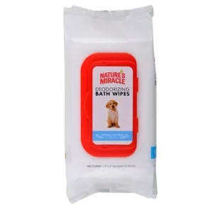 Nature's Miracle Supreme Odor Control Wipes Spring Waters 100 Count