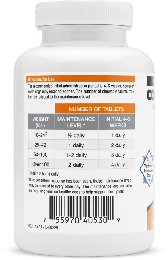 Nutramax Cosequin DS Joint Health with Glucosamine and Chondroitin Supplement for Dogs