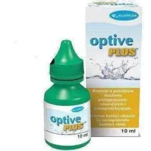 Optive PLUS eye drops 10ml, rewetting drops