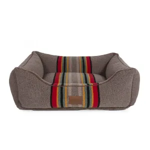 Pendleton Vintage Camp Umber Kuddler Dog Bed