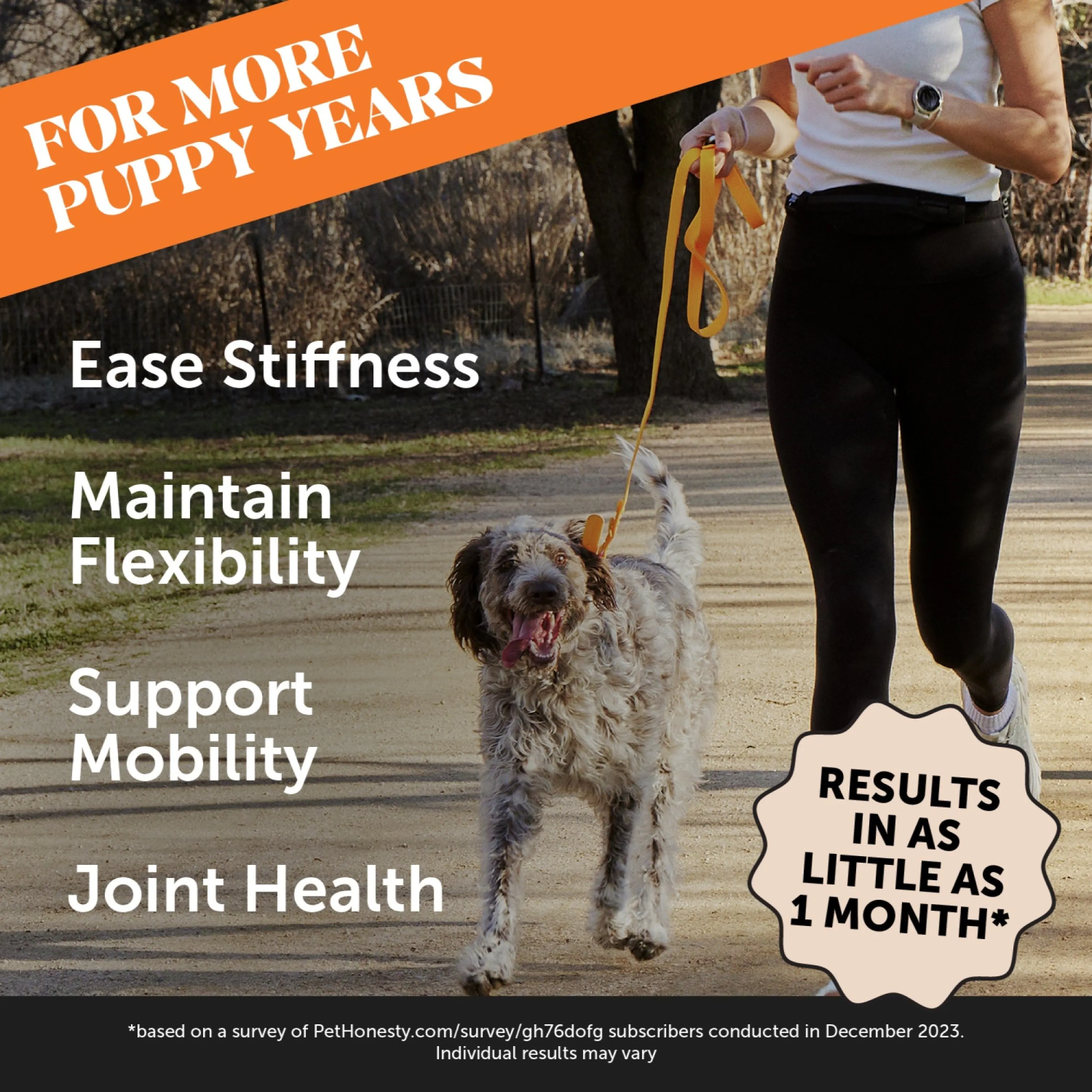 Pet Honesty Hip Joint Health Chicken Soft Chew for Dogs