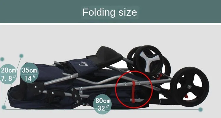 Pet Traveller Stroller