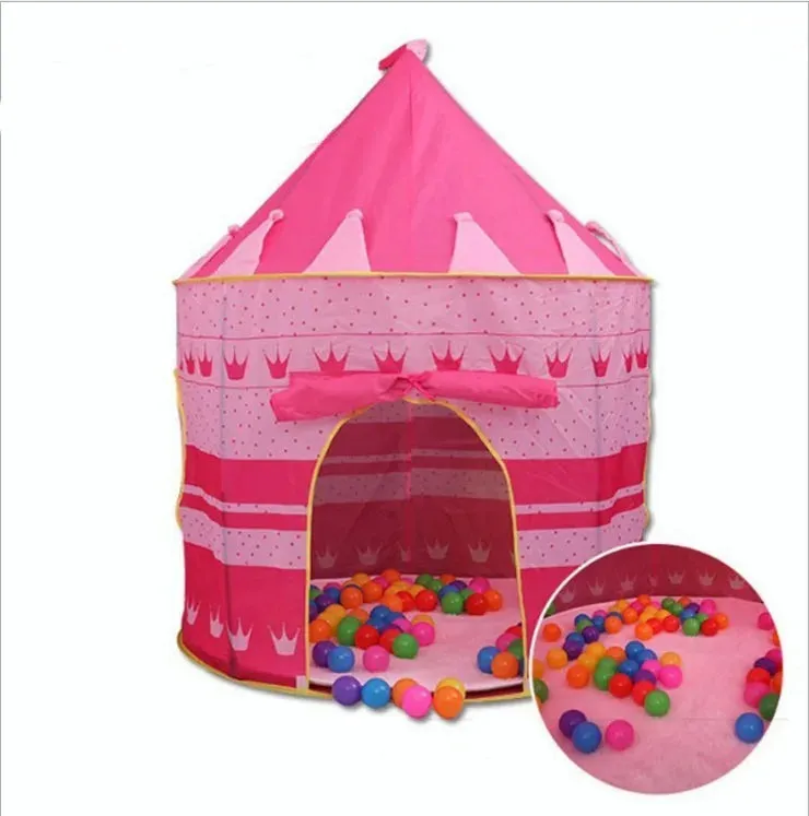 Portable Cartoon Castle Tent