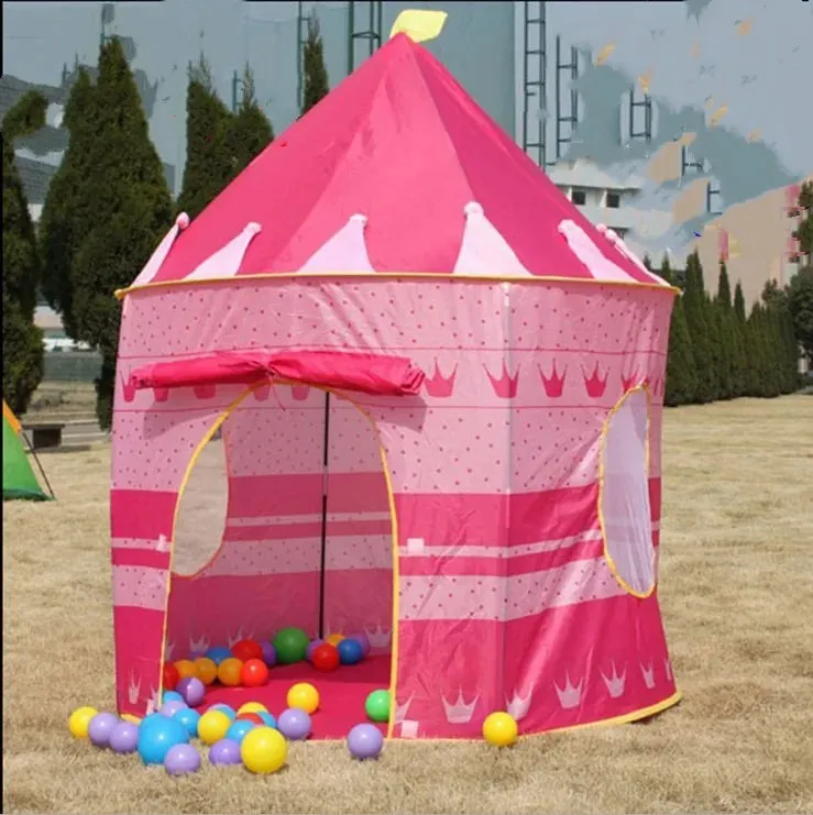 Portable Cartoon Castle Tent
