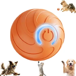 Smart Jumping Ball Toy for Cats, Duraspin Dog Bouncing Ball, Interactive Bouncing Toys for Small Dogs