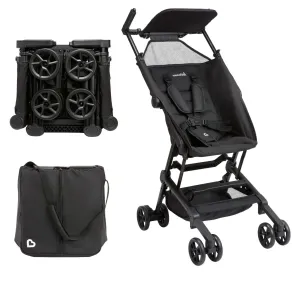 Sparrow Ultra Compact Travel Stroller - Black