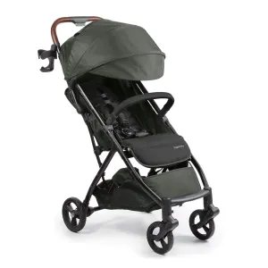 Summer Infant Ingenuity 3Dquickclose CS  Compact Fold Stroller  Lightweight Stroller with Oversized Canopy, Extra-Large Storage and Compact Fold, Forest