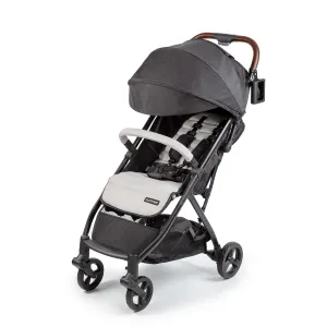 Summer Infant Ingenuity 3Dquickclose CS  Compact Fold Stroller  Lightweight Stroller with Oversized Canopy, Extra-Large Storage and Compact Fold, Gray