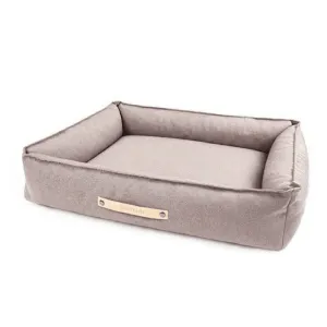 TÖVE Luxury High Side Dog Bed by Labbvenn in Nut