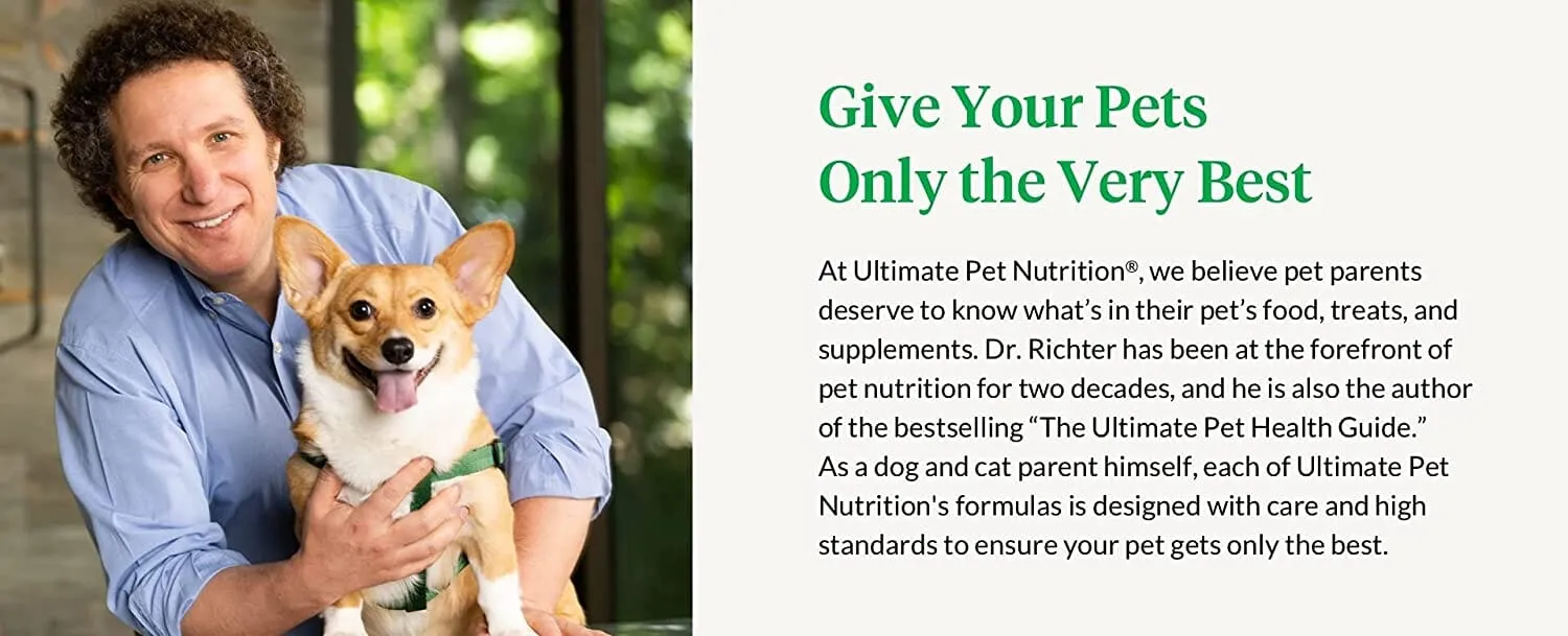 Ultimate Pet Nutrition Canine Juveflex Tablets Advanced Hip & Joint Support Dog Supplements - 60 Count