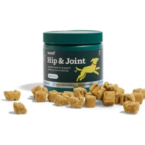 Woof Hip & Joint Beef Flavored Chew Hip & Joint Supplement for Dogs