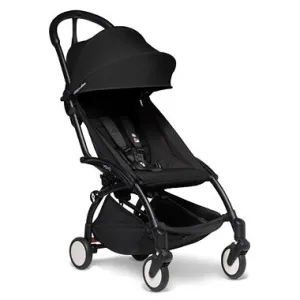YOYO² Stroller 6  Black Frame Bundle - Black/Black