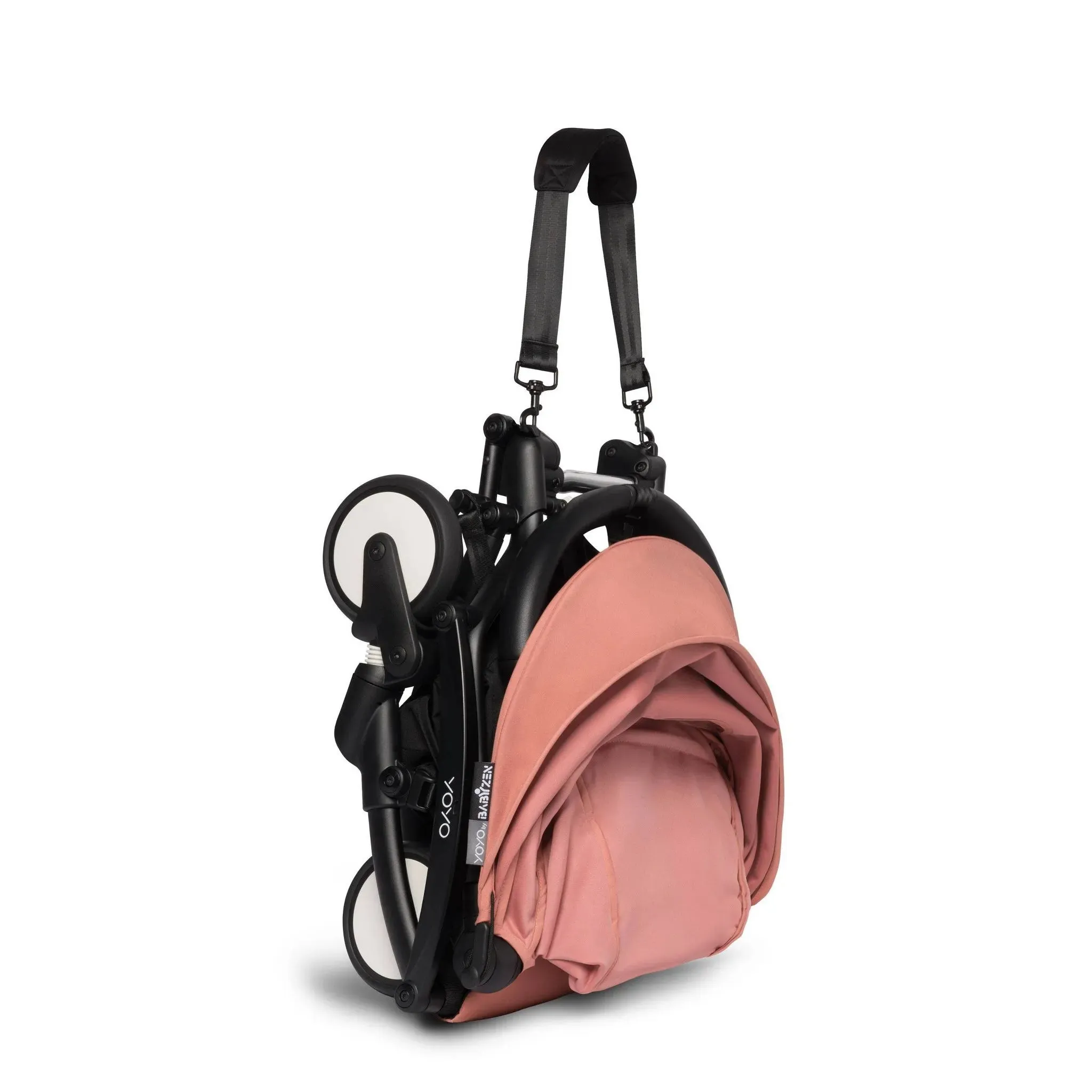 YOYO Stroller 6  Black Frame with Ginger Textiles