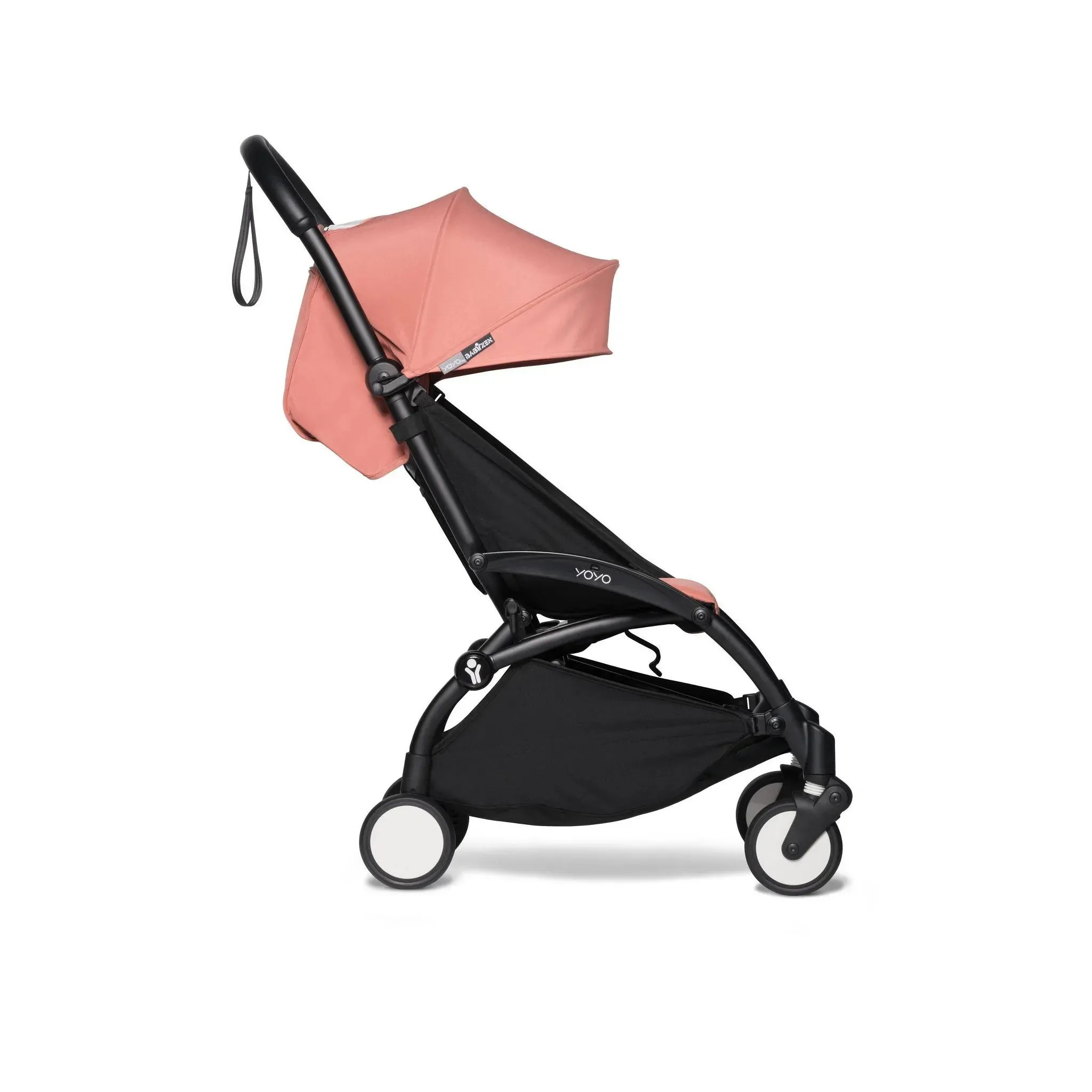 YOYO Stroller 6  Black Frame with Ginger Textiles
