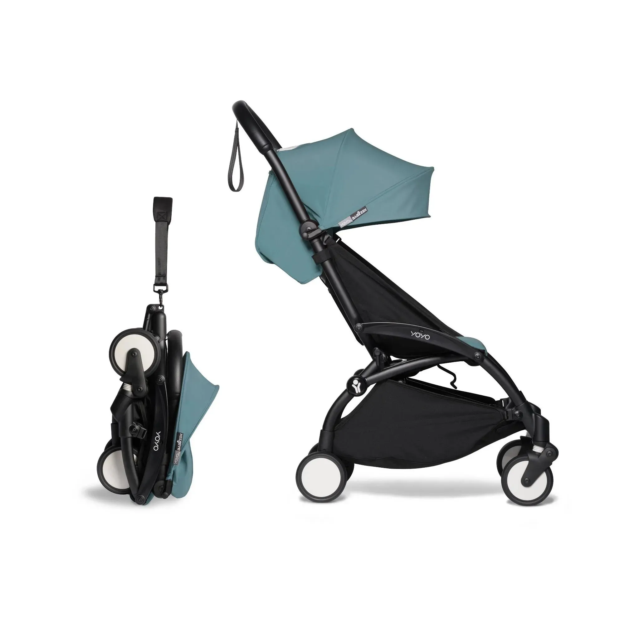 YOYO² Stroller - Black Aqua (Floor Model)